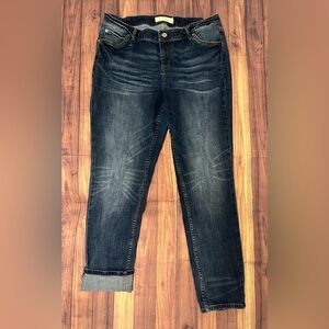 Maurices Dark Blue Skinny Jeans